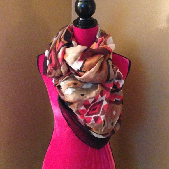 Awesome fall scarf! Brilliant colors!!