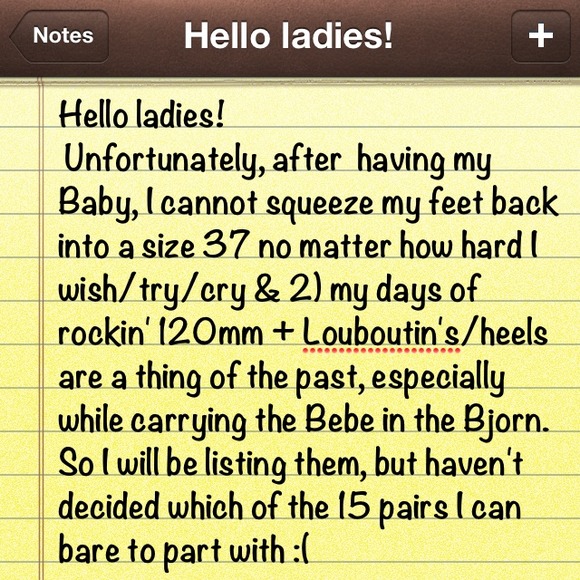 Louboutin, Jimmy Choo, Manolo, Cole Haan Shoes