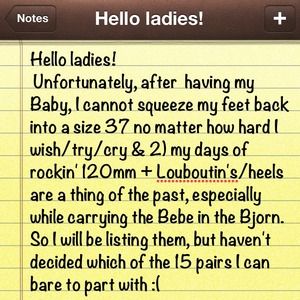 Louboutin, Jimmy Choo, Manolo, Cole Haan Shoes