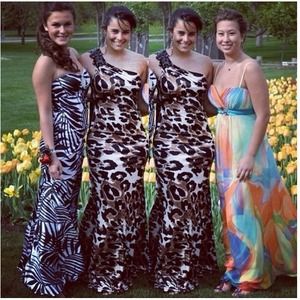 Leopard prom dress (Glitz)