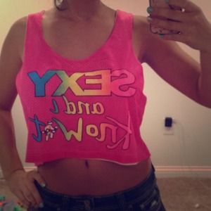Sexy and I know it belly shirt!