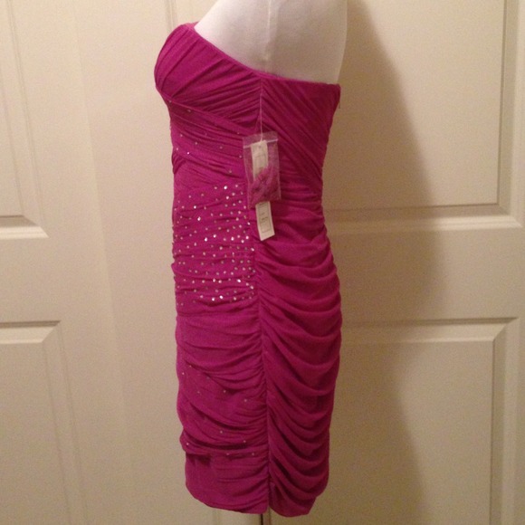 Strapless Party Dress - Picture 3 of 4