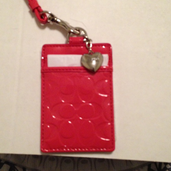 *HOLD* BEAUTIFUL AUTHENTIC COACH ID LANYARD