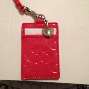 *HOLD* BEAUTIFUL AUTHENTIC COACH ID LANYARD
