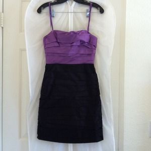 BcbgMaxAzria strapless cocktail dress