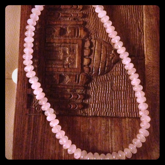 Jewelry - Pink Rose Quartz Necklace