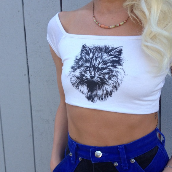 Kitty crop top - Picture 2 of 4