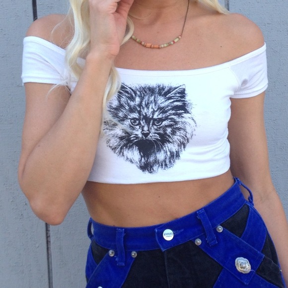 Kitty crop top - Picture 3 of 4
