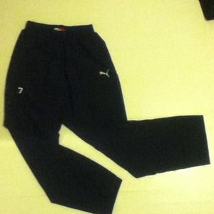 Black Puma rain pants