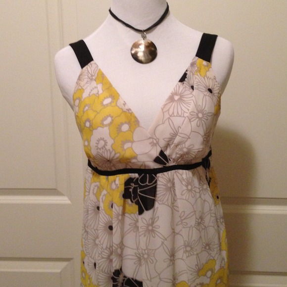 Sleeveless Sheer Summer Dress. - Picture 2 of 3