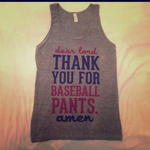 🌟SOLD🌟 Baseball prayer tank