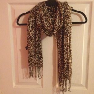 SOLD! Big Buddah cheetah scarf