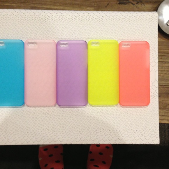 iPhone 5 candy color cases
