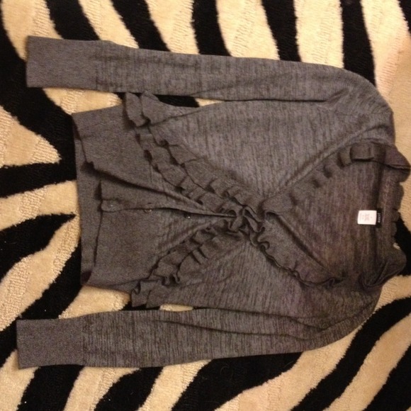Dark grey J Crew sweater