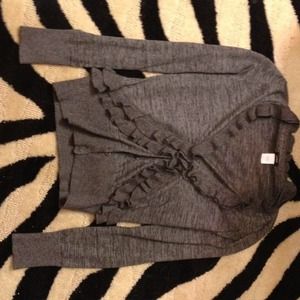 Dark grey J Crew sweater
