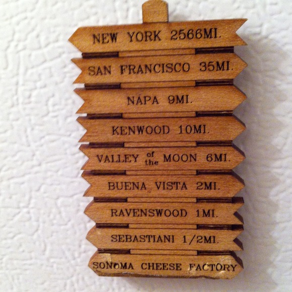 Home made decor magnet $5