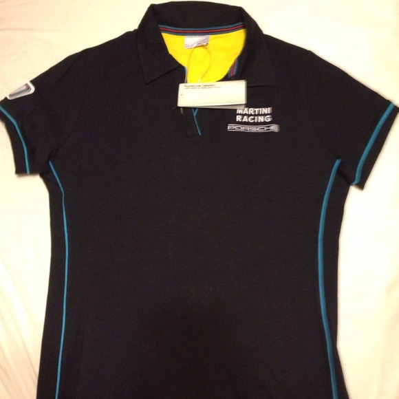 Bundle NWT Authentic Porsche Polo Shirts Medium - Picture 3 of 3