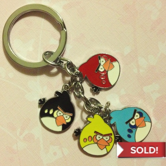 Gifted 🐤 Angry Birds Keychain