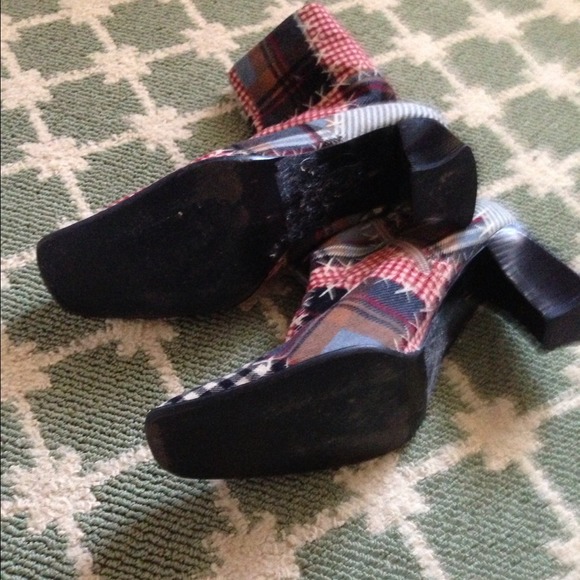 SOLD!!!! Patchwork boots - Picture 3 of 4