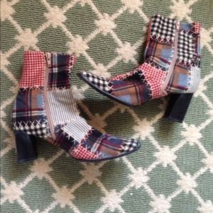SOLD!!!!   Patchwork boots