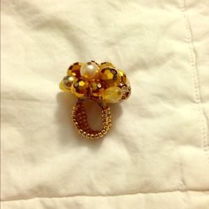 Gold ring one size fits all from F21