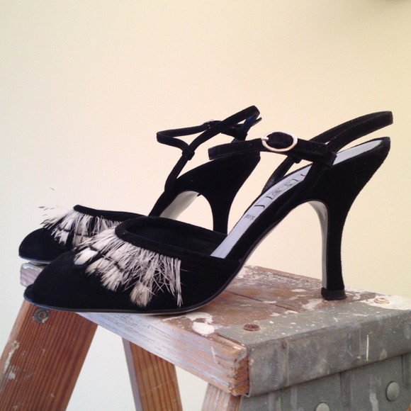 βοΈPRICE CUT Cynthia Rowley heels πHPπ - Picture 3 of 4