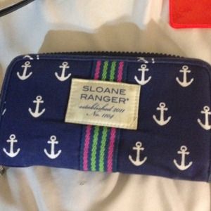 Anchored covered wallet