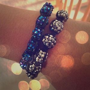 👑DONATED👑 Crystal ball bracelet