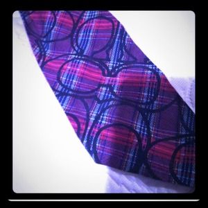 Coach pony tail scarf