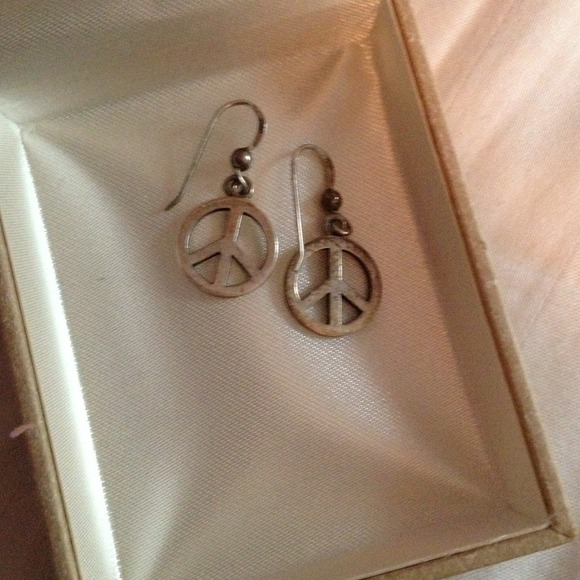 Peace Sign Earrings