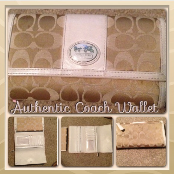Authentic Coach Wallet