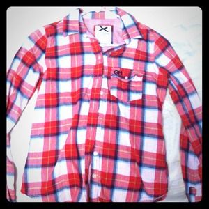 NWOT Plaid Button Up