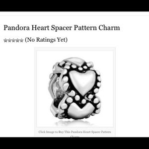 Pandora Heart Spacer