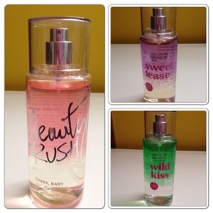 VS body mist - set of 3