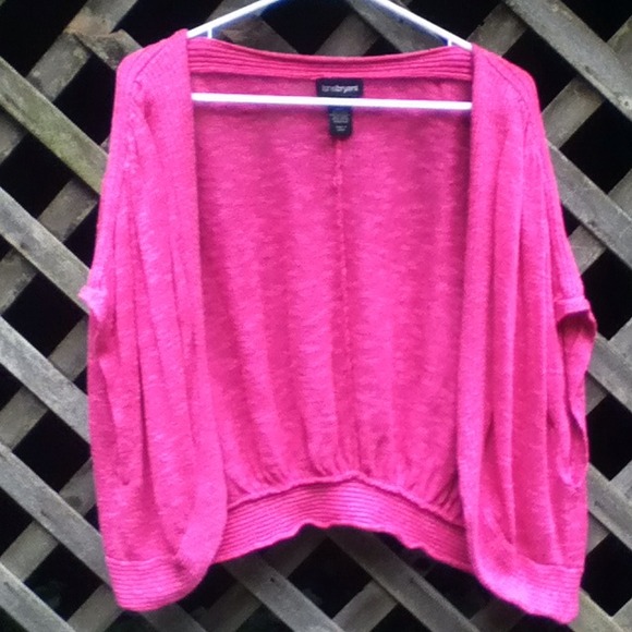 🚫SOLD (eBay)🚫 Pink Lane Bryant Plus Size Shrug