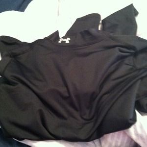 Authentic black cold gear underarmour