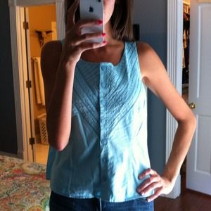 Baby blue top