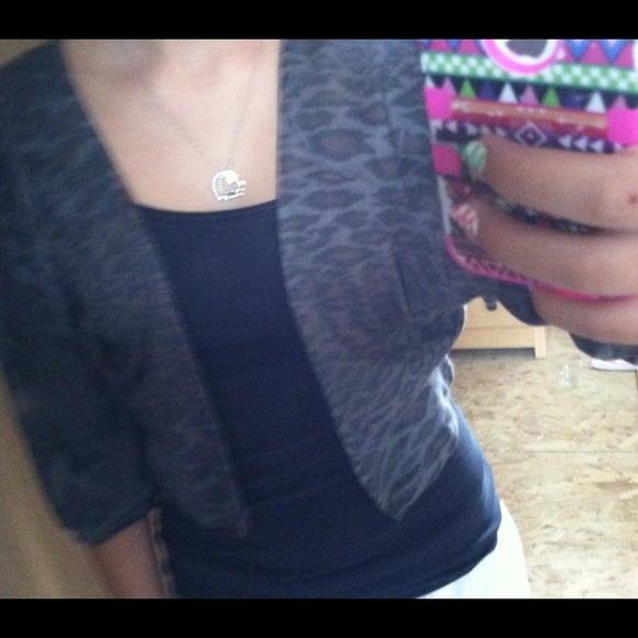 Cheetah print cover up - Picture 1 of 2