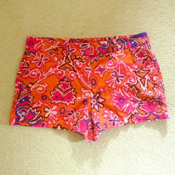 Ann Taylor LOFT cotton/linen shorts