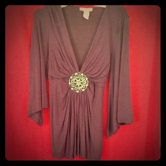Purple fancy shirt