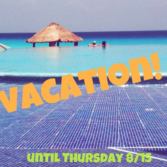 On vacation until Thursday.