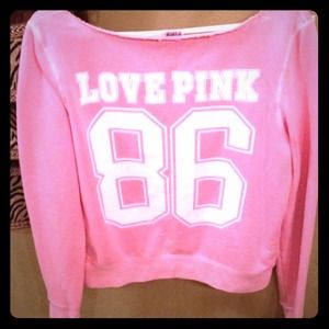 VS Pink sweat shirt