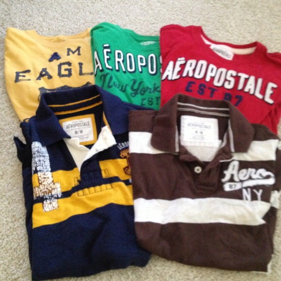 SOLD American Eagle/Aeropostale Shirts - Picture 1 of 1