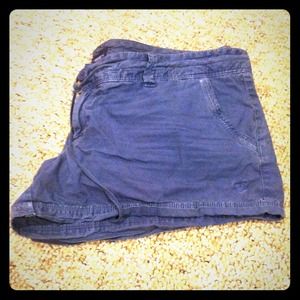 American eagle navy blue shorts