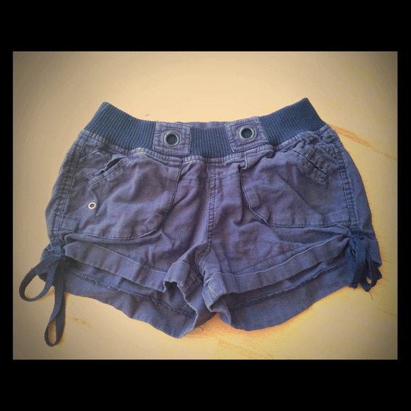 Blue shorts