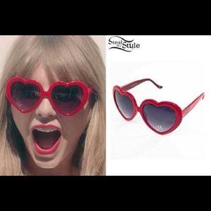 Heart shaped glasses