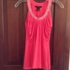 White House Black Market Hot Pink Tank: XXS