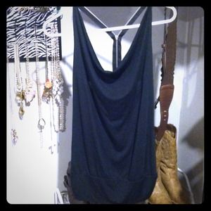 Zipper back tank