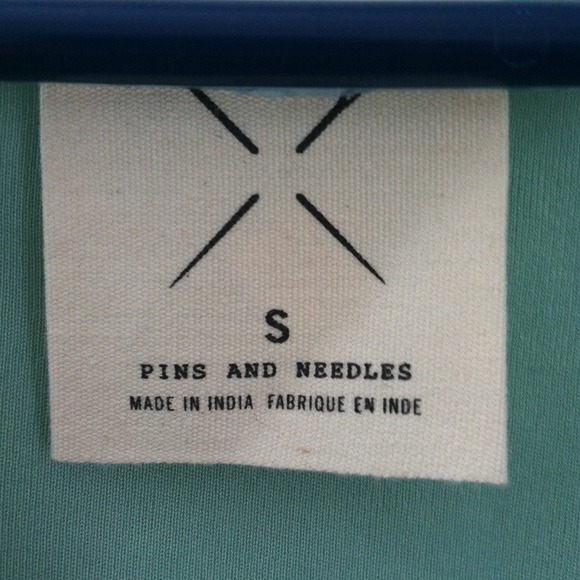 SOLD Mint& grey dress! Pins and needles - Picture 2 of 3