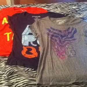 Bundle of three Aeropostale shirts!!